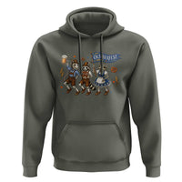 Funny Opossum Raccoon Frog Oktoberfest Beer Graphic Hoodie Spooky Drinking Team
