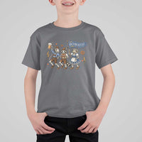 Funny Opossum Raccoon Frog Oktoberfest Beer Graphic T Shirt For Kid Spooky Drinking Team