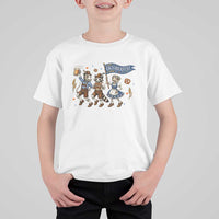 Funny Opossum Raccoon Frog Oktoberfest Beer Graphic T Shirt For Kid Spooky Drinking Team