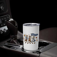 Funny Opossum Raccoon Frog Oktoberfest Beer Graphic Tumbler Cup Spooky Drinking Team