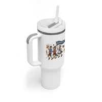Funny Opossum Raccoon Frog Oktoberfest Beer Graphic Tumbler With Handle Spooky Drinking Team