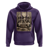 Skeleton Witches Coven Oktoberfest Hoodie German Dirndl Spooky Beer Festival Gift
