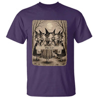 Skeleton Witches Coven Oktoberfest T Shirt German Dirndl Spooky Beer Festival Gift