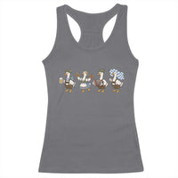 Silly Goose Oktoberfest Racerback Tank Top Cute Bavarian Beer Festival Animal Humor