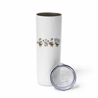 Silly Goose Oktoberfest Skinny Tumbler Cute Bavarian Beer Festival Animal Humor