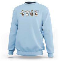 Silly Goose Oktoberfest Sweatshirt Cute Bavarian Beer Festival Animal Humor