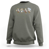 Silly Goose Oktoberfest Sweatshirt Cute Bavarian Beer Festival Animal Humor