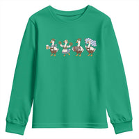 Silly Goose Oktoberfest Youth Sweatshirt Cute Bavarian Beer Festival Animal Humor