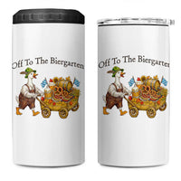Funny Goose German Beer Festival 4 in 1 Can Cooler Tumbler Off To The Biergarten