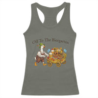 Funny Goose German Beer Festival Racerback Tank Top Off To The Biergarten