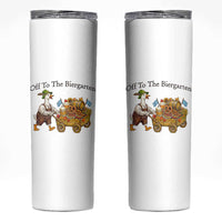 Funny Goose German Beer Festival Skinny Tumbler Off To The Biergarten