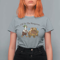 Funny Goose German Beer Festival T Shirt For Women Off To The Biergarten