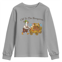 Funny Goose German Beer Festival Youth Sweatshirt Off To The Biergarten