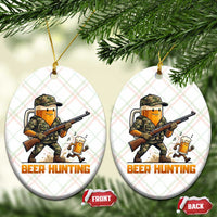 Beer Hunting Season Open Ceramic Ornament Beer Hunter Brew Lover Humor