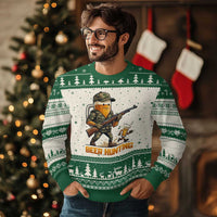 Beer Hunting Season Open Ugly Christmas Sweater Beer Hunter Brew Lover Humor