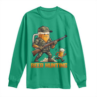 Beer Hunting Season Open Long Sleeve Shirt Beer Hunter Brew Lover Humor