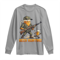 Beer Hunting Season Open Long Sleeve Shirt Beer Hunter Brew Lover Humor