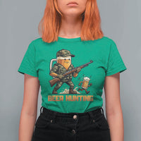 Beer Hunting Season Open T Shirt For Women Beer Hunter Brew Lover Humor