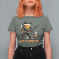 Beer Hunting Season Open T Shirt For Women Beer Hunter Brew Lover Humor