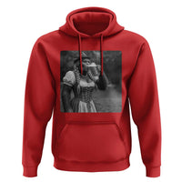 Bigfoot Oktoberfest Hoodie Vintage Dirndl German Beer Festival Humor