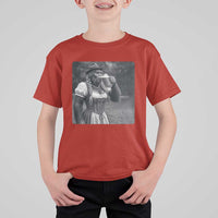 Bigfoot Oktoberfest T Shirt For Kid Vintage Dirndl German Beer Festival Humor