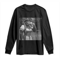 Bigfoot Oktoberfest Long Sleeve Shirt Vintage Dirndl German Beer Festival Humor