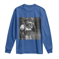 Bigfoot Oktoberfest Long Sleeve Shirt Vintage Dirndl German Beer Festival Humor
