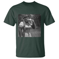 Bigfoot Oktoberfest T Shirt Vintage Dirndl German Beer Festival Humor