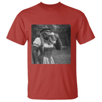 Bigfoot Oktoberfest T Shirt Vintage Dirndl German Beer Festival Humor