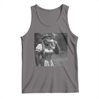 Bigfoot Oktoberfest Tank Top Vintage Dirndl German Beer Festival Humor