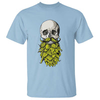 Vintage Craft Brewer Beer Lover Gift T Shirt Beer Hops Beard Skull