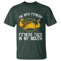 Funny Tacos Lover T Shirt I Am Into Fitness - Wonder Print Shop