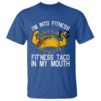 Funny Tacos Lover T Shirt I Am Into Fitness - Wonder Print Shop