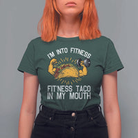 Funny Tacos Lover T Shirt For Women I Am Into Fitness - Wonder Print Shop