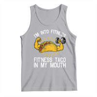 Funny Tacos Lover Tank Top I Am Into Fitness - Wonder Print Shop