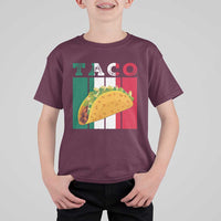 Tacos Lover Mexican Food T Shirt For Kid Funny Quote Gift - Wonder Print Shop