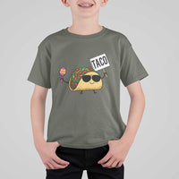 Tacos Lovers T Shirt For Kid Mexican Food Lover Gift - Wonder Print Shop