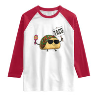 Tacos Lovers Raglan Shirt Mexican Food Lover Gift - Wonder Print Shop