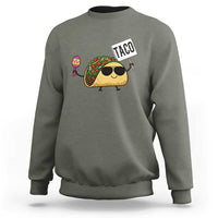 Tacos Lovers Sweatshirt Mexican Food Lover Gift - Wonder Print Shop