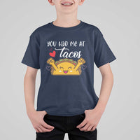 Funny Taco Lover T Shirt For Kid You Had Me At Tacos - Wonder Print Shop