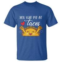 Funny Taco Lover T Shirt You Had Me At Tacos - Wonder Print Shop