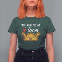 Funny Taco Lover T Shirt For Women You Had Me At Tacos - Wonder Print Shop