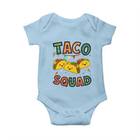 Taco Squad Baby Onesie Funny Mexican Food Lovers Gift - Wonder Print Shop