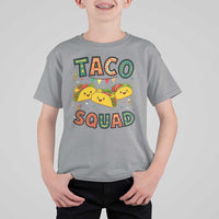Taco Squad T Shirt For Kid Funny Mexican Food Lovers Gift - Wonder Print Shop