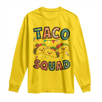 Taco Squad Long Sleeve Shirt Funny Mexican Food Lovers Gift - Wonder Print Shop