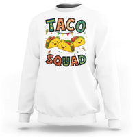 Taco Squad Sweatshirt Funny Mexican Food Lovers Gift - Wonder Print Shop