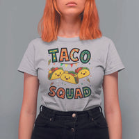 Taco Squad T Shirt For Women Funny Mexican Food Lovers Gift - Wonder Print Shop