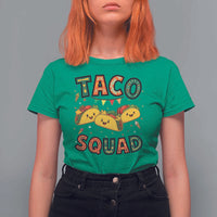 Taco Squad T Shirt For Women Funny Mexican Food Lovers Gift - Wonder Print Shop