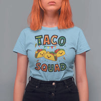Taco Squad T Shirt For Women Funny Mexican Food Lovers Gift - Wonder Print Shop