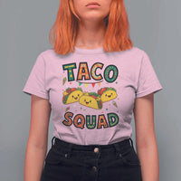 Taco Squad T Shirt For Women Funny Mexican Food Lovers Gift - Wonder Print Shop